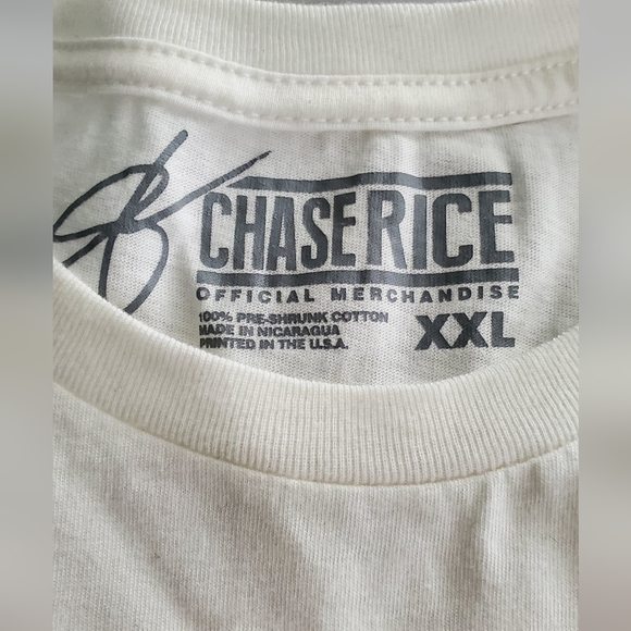*AUTOGRAPHED* Chase Rice Short Sleeve Tee Size XXL - Picture 3 of 5